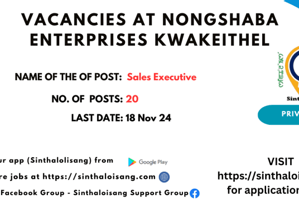 NONGSHABA ENTERPRISES JOB