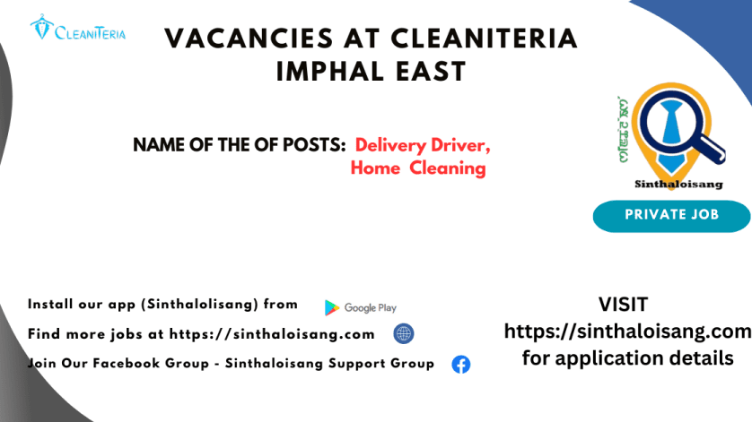 VACANCIES AT CLEANITERIA