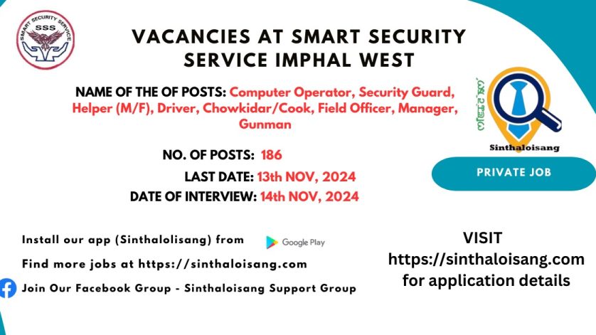 VACANCIES AT SMART SECURITY SERVICE