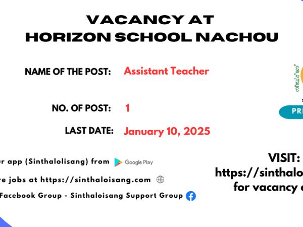 VACANCY AT HORIZON SCHOOL NACHOU