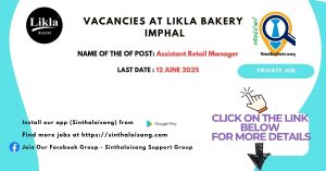 Likla bakery imphal
